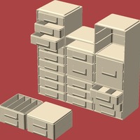 Stacking/Sliding Drawer Boxes - Thumbnail 4