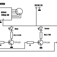 RGB Projector Lamp - Thumbnail 1