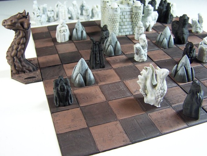 modern chess 3D Models to Print - yeggi