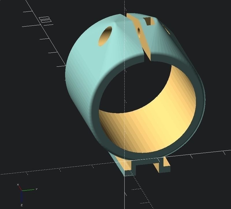 LED Lenser P7.2 mount for Sigma Lightster universal Socket