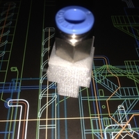 Ultimaker Extruder Bowden Pushfit Fitting - Thumbnail 2