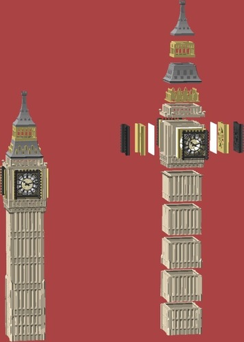3D Big Ben by MakeALot | Pinshape