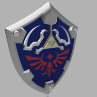 HYLIAN SHIELD from the Legend Of Zelda (Life size)  - Thumbnail 3