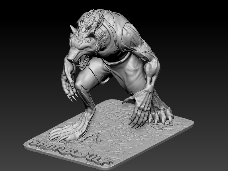 Sabrewulf from Killer Instinct Game