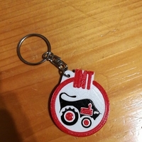 Small IMT keychain tractor 3D Printing 196190