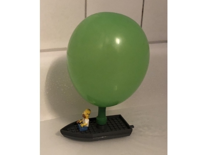 Balloon Boat 3D Print 196200