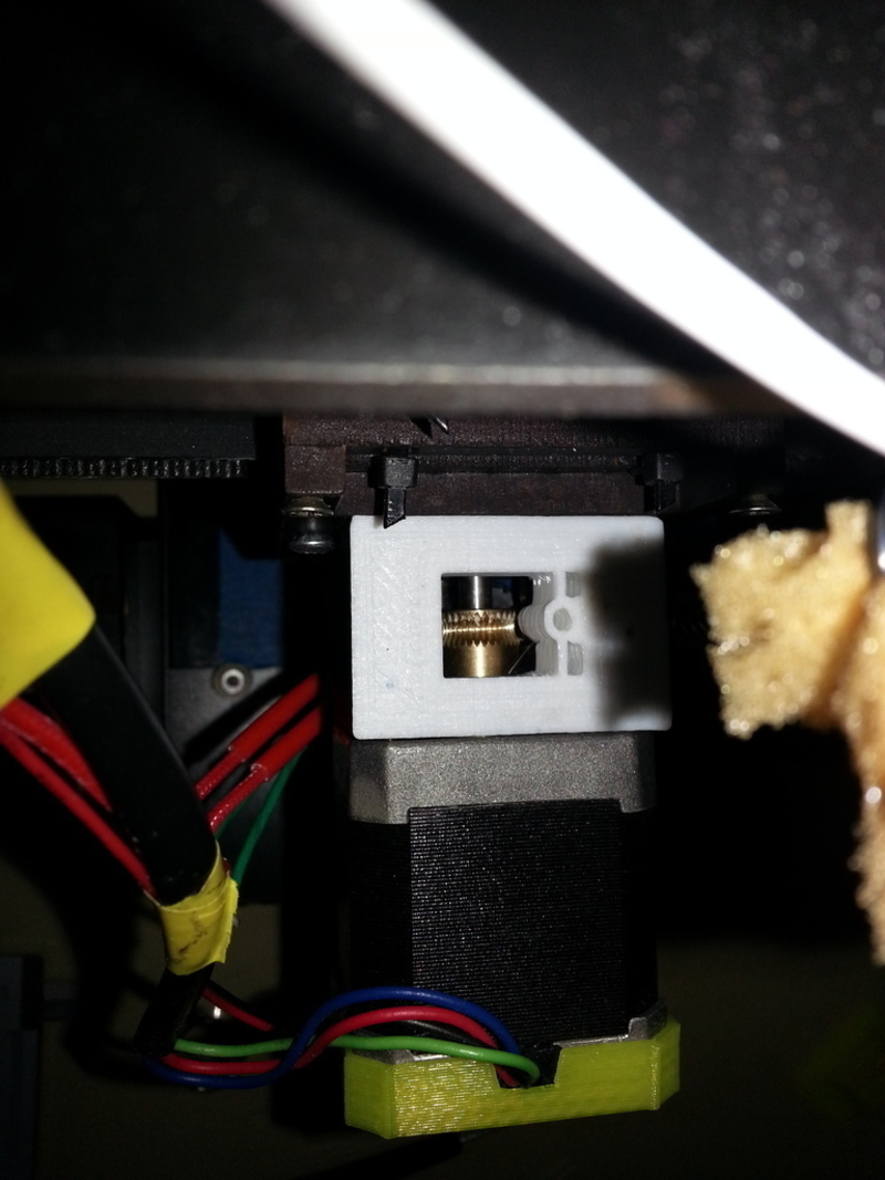 Qu-BD Extruder Filament Guide / Cover