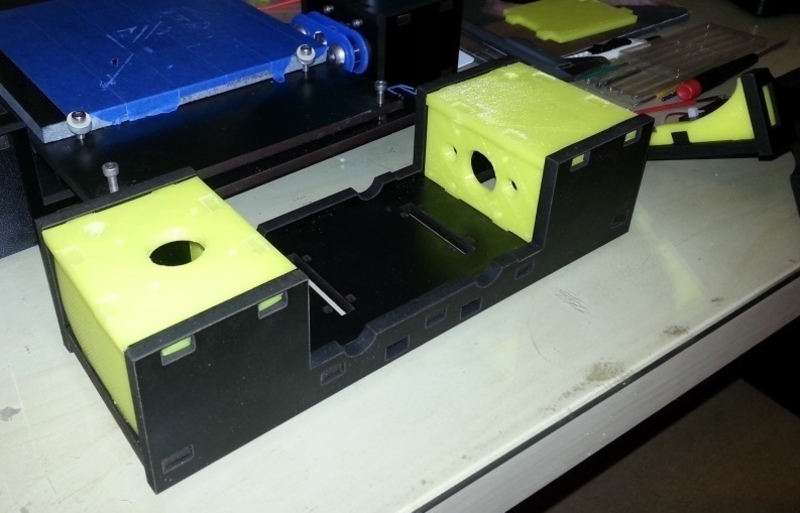 Qu-BD OneUp Twoup Plate parts