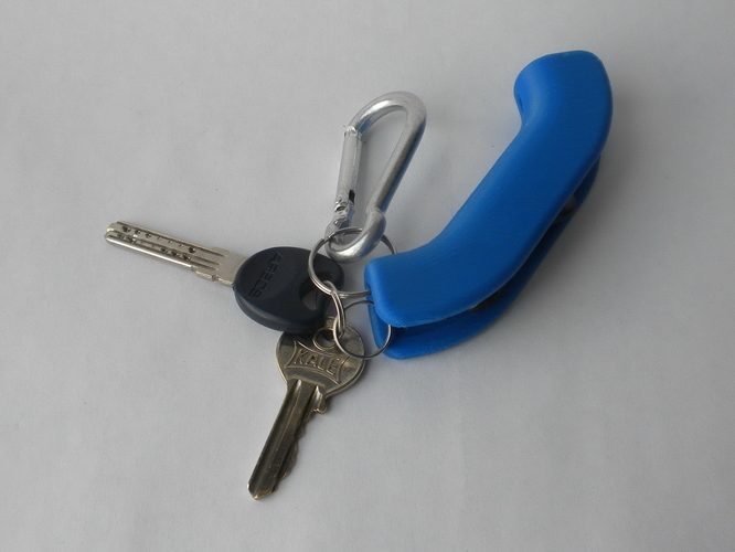 Handle-Keychain&Keycase  3D Print 196278