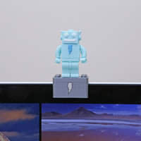 Webcam Cover-Up Lego brick with Adabot Mini Fig - Thumbnail 4