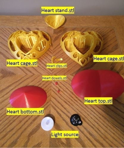 Zelda BOTW Heart Container 3D Print 196346