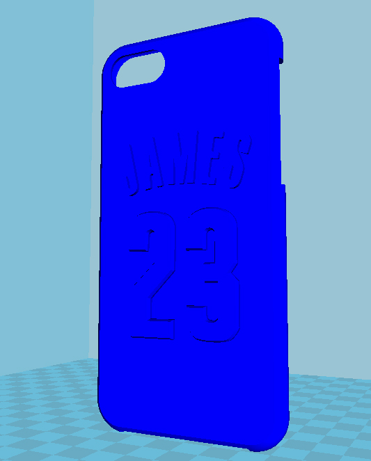 iphone 7 case LEBRON JAMES 23 3D Print 196360