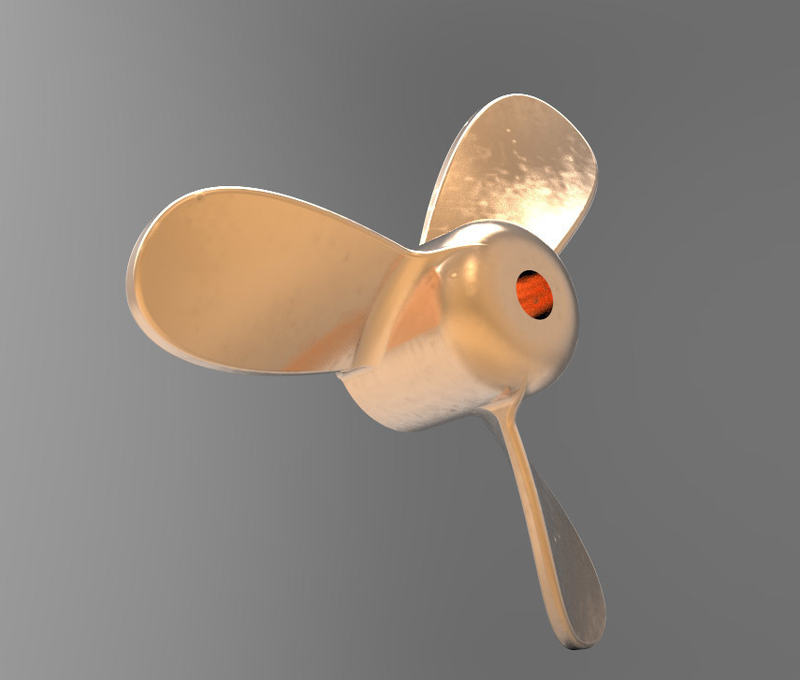 Big RC Boat Propeller