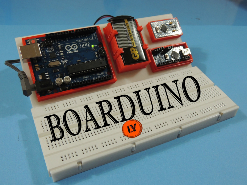 BOARDUINO – ARDUINO ALL IN ONE BREADBOARD STAND