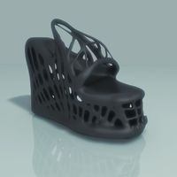Small Alien Shoes 3D Printing 19645