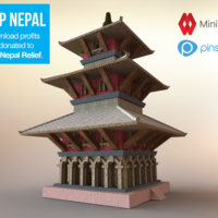 Durbar Square Pagoda - Thumbnail 2