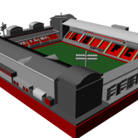 Small Leyton Orient - Brisbane Road 3D Printing 196477