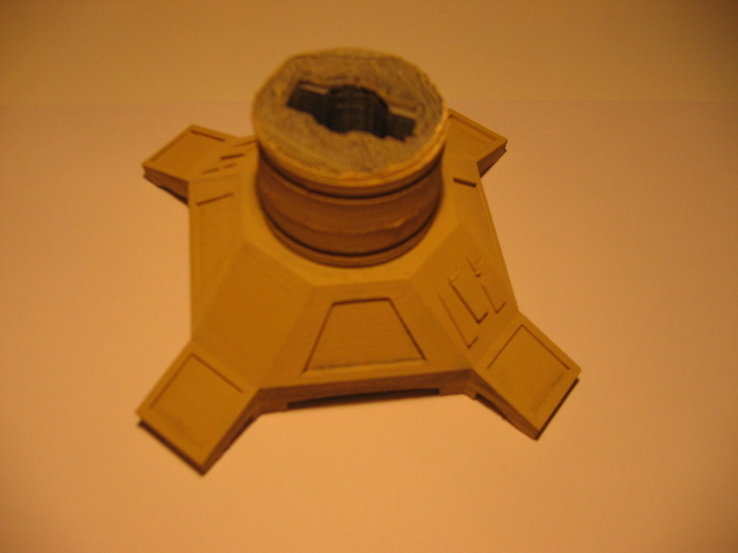 Mechwarrior 4 Calliope turrret 3D Print 196526