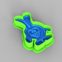 Cake cookie cutter Rabbit - Thumbnail 1