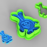Cake cookie cutter Rabbit - Thumbnail 2