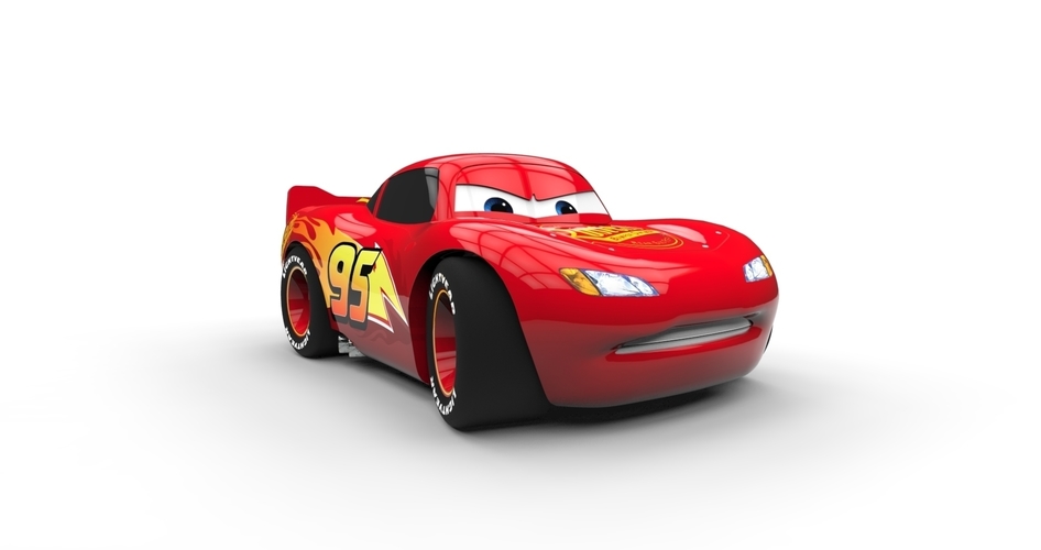 Cars Saetta Lightning McQueen 3D Print 196611