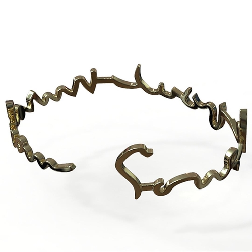 Bracelet "Sous le Pont Mirabeau"  3D Print 196617