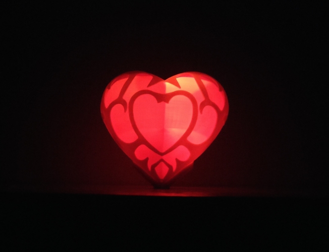 Zelda BOTW Heart Container 3D Print 196620