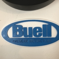 Small Buell American Motorcycles Logo Sign 3D Printing 196665