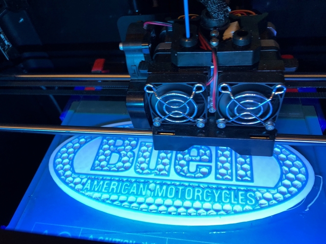 Buell American Motorcycles Logo Sign 3D Print 196666
