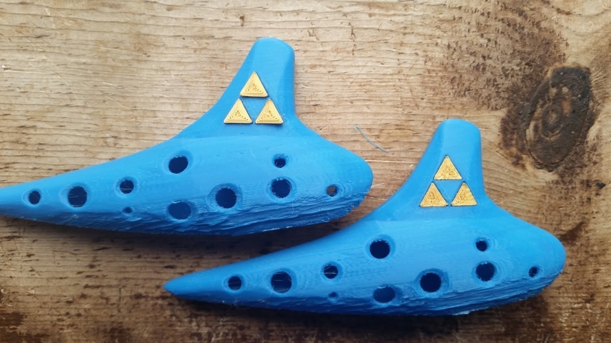 Working Soprano Ocarina - 12 Hole Transverse 3D Print 196750