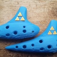 Working Soprano Ocarina - 12 Hole Transverse - Thumbnail 2