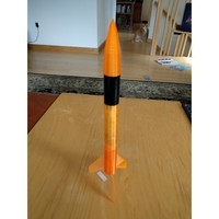 Alpha 3D Model Rocket - Thumbnail 3