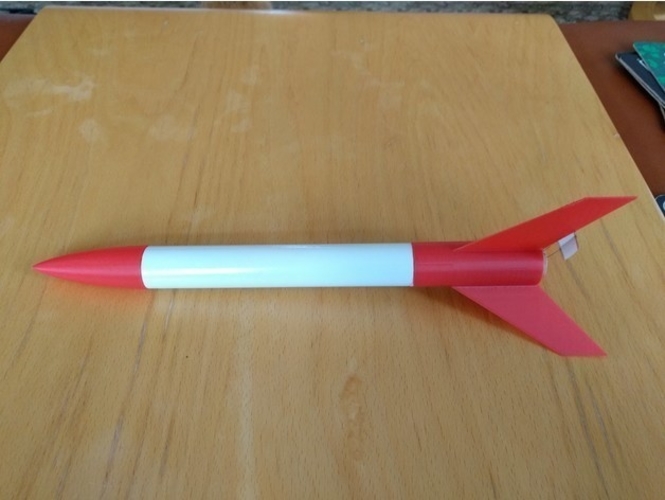 Alpha 3D Model Rocket 3D Print 196757