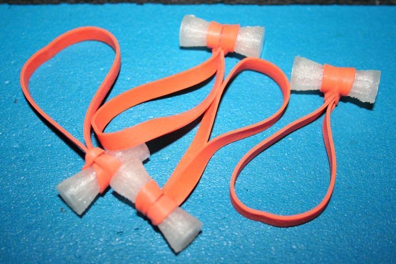 Rubber Band Ties