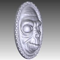 Creature Face Framed 01 - Thumbnail 2