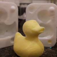 Small Rubber Ducky Mold 3D Printing 19689