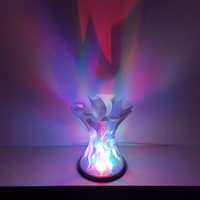 Parabolic Wave Carved Lampshade - Thumbnail 4