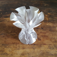 Parabolic Wave Carved Lampshade - Thumbnail 10