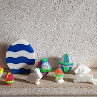multicolored Easter eggs - Thumbnail 2