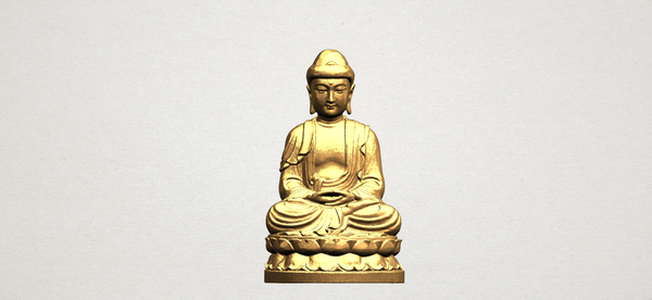 Medium Gautama Buddha 3D Printing 196977