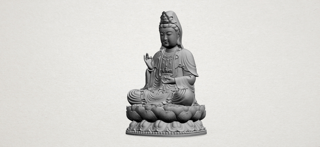 Avalokitesvara Bodhisattva 01 3D Print 196994