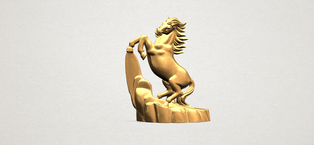 Horse 01 3D Print 197020