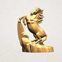 Small Horse 01 3D Printing 197020