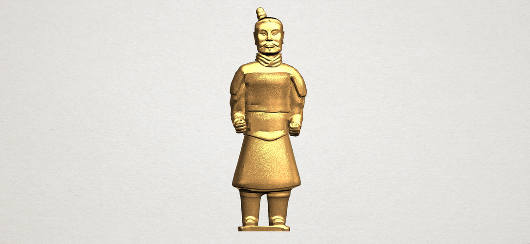Xi an Warrior 01 3D Print 197027