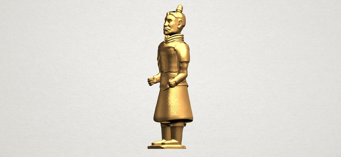 Xi an Warrior 01 3D Print 197028