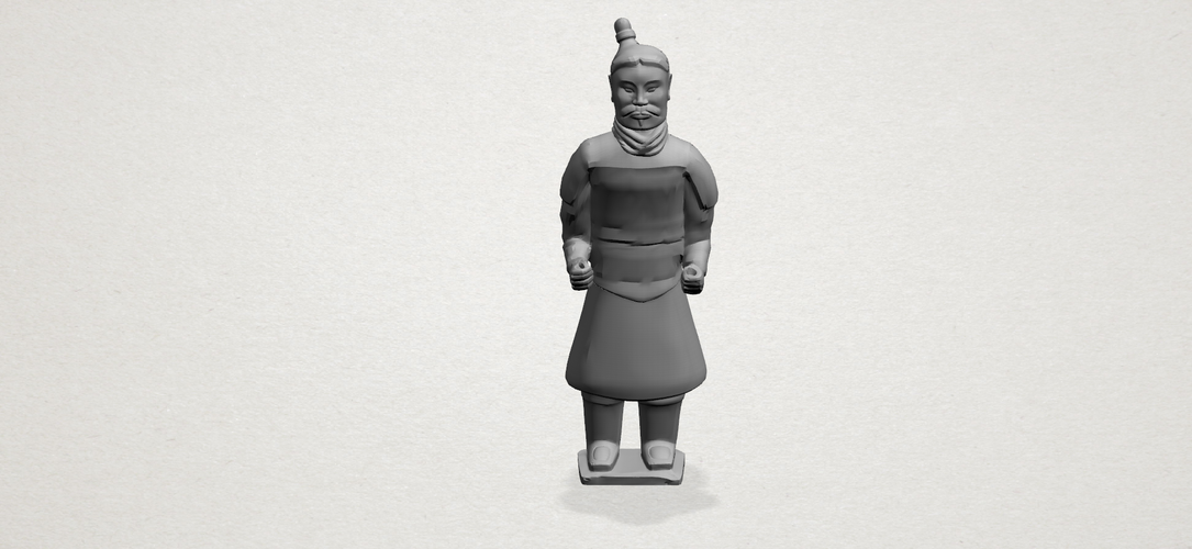 Xi an Warrior 01 3D Print 197033