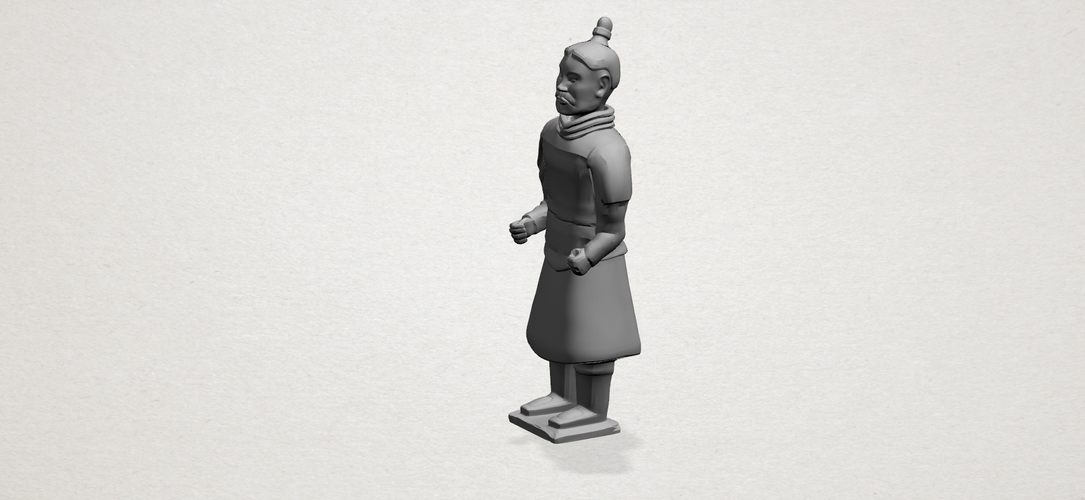 Xi an Warrior 01 3D Print 197034