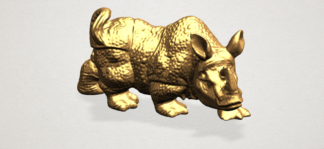 Rhinoceros 01Male 3D Print 197087