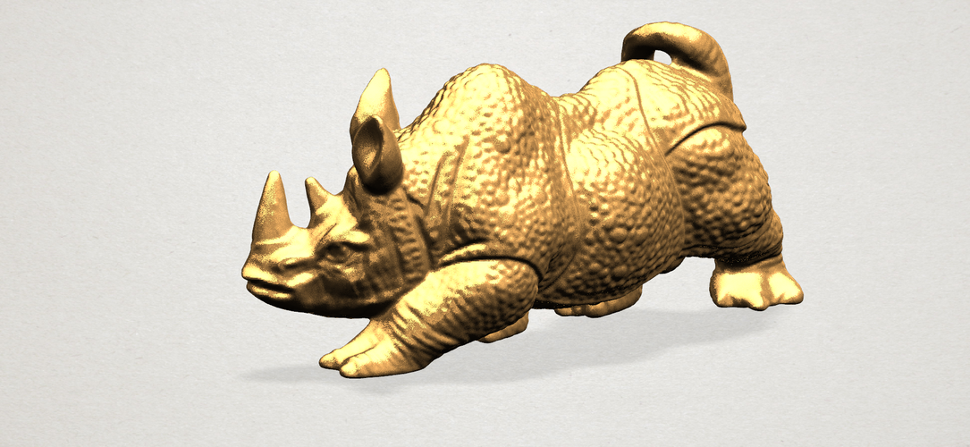 Rhinoceros 01Male 3D Print 197088