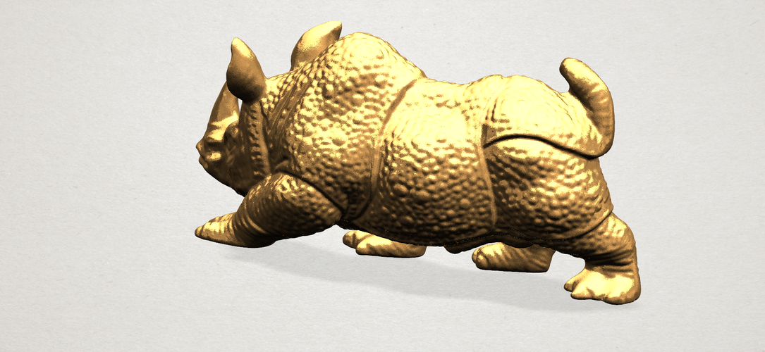 Rhinoceros 01Male 3D Print 197089